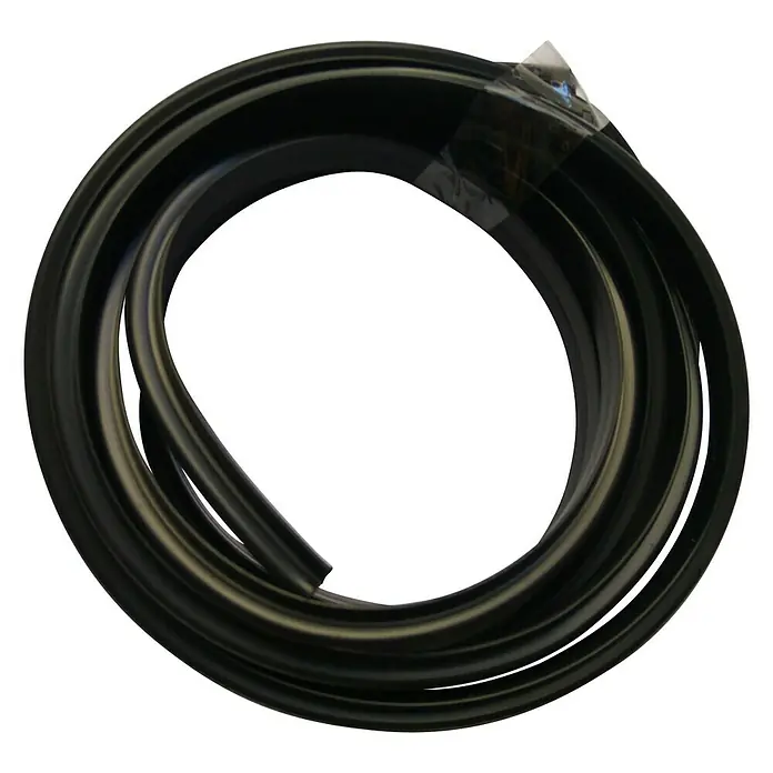 Burlete para ventanas abatibles - Negro, Largo: 200 cm