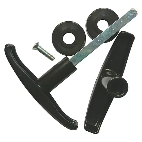 Juego de manillas para puertas basculantes
