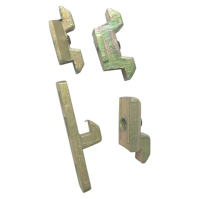 Cierre de seguridad para ventanas - Puertas y ventanas de aluminio, 4 uds.