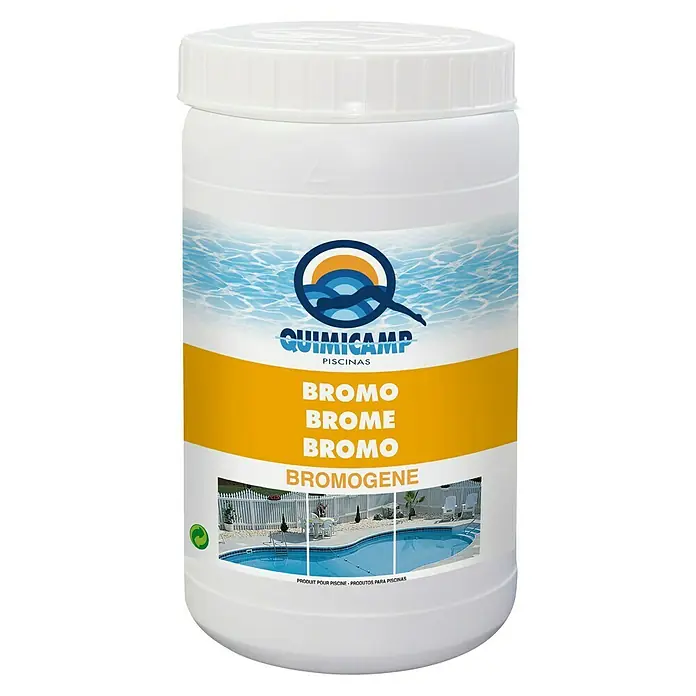 Quimicamp Desinfectante para piscina Bromogene - 1 kg