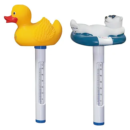 Termómetro de piscina de figuras