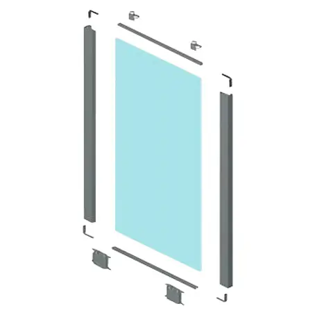 Herraje para puerta corredera de armario GSO-GI70