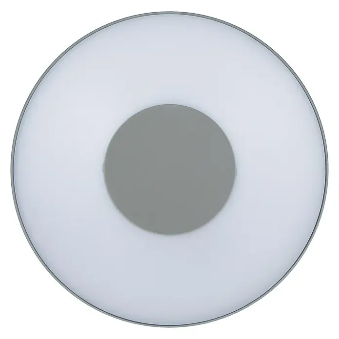 Lutec Aplique exterior LED Ublo - 7,5 W, 4,5 x 19,3 x 19,3 cm, Plateado, Opal, IP54