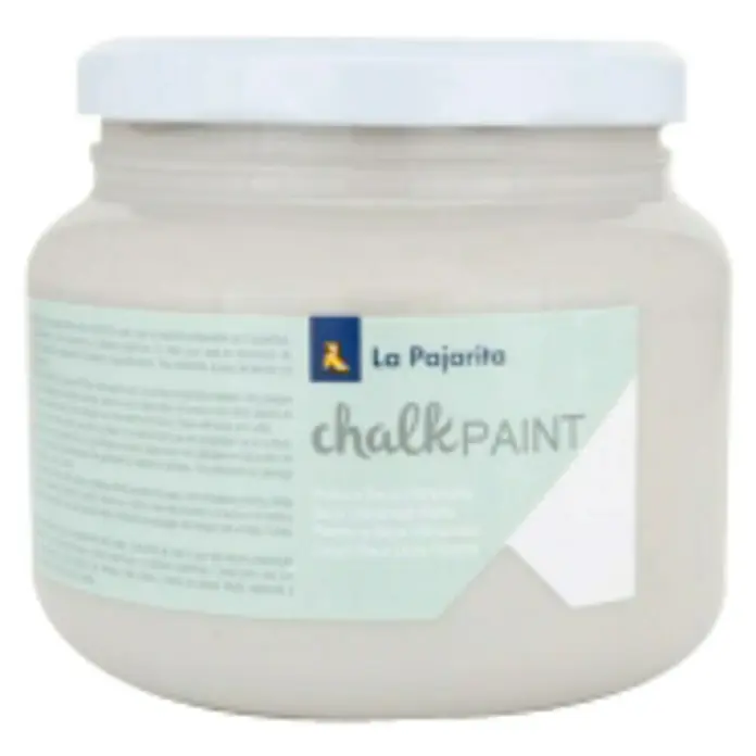 La Pajarita Pintura de tiza Chalk Paint - London Grey, 500 ml, Mate