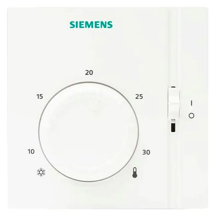 Siemens Termostato manual - Programador mecánico