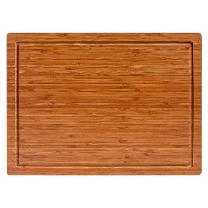 Zeller Present Tabla de cortar Bambú - L x An x Al: 45 x 33 x 1,6 cm, Bambú