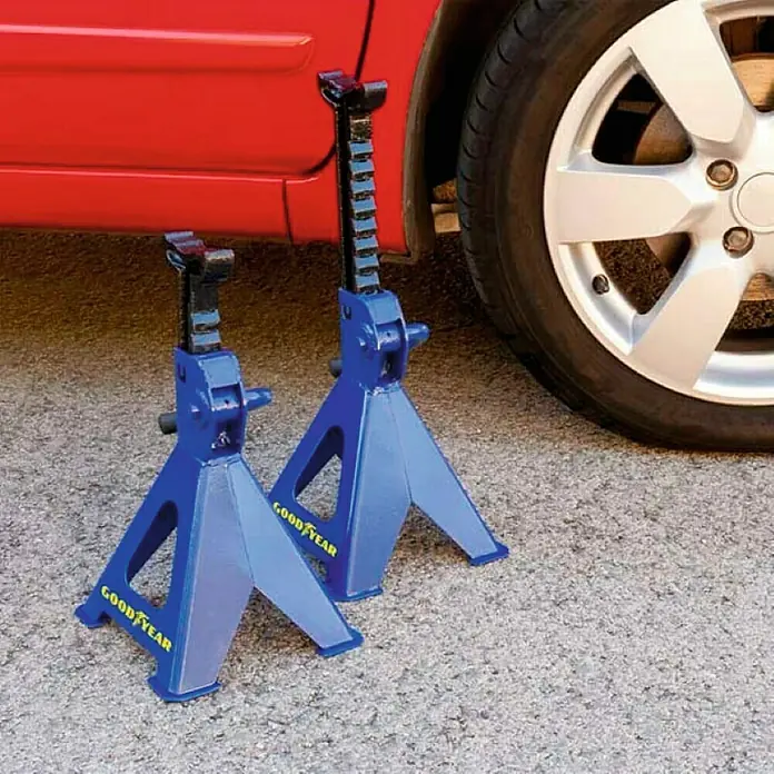 Goodyear Caballete de taller extensible - Peso máximo admitido: 2.000 kg