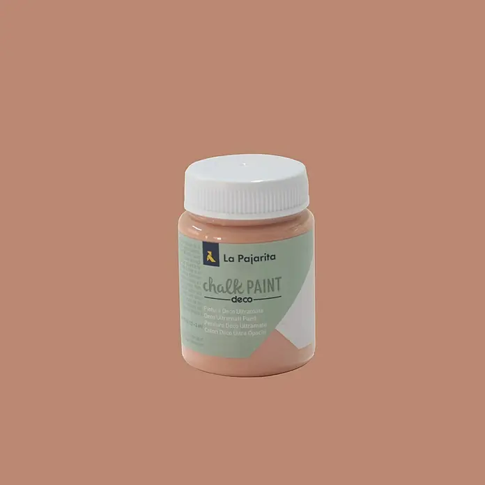 La Pajarita Pintura de tiza Chalk Paint - Peach, 75 ml, Mate