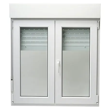 Solid Elements  Ventana de PVC 2 hojas practicable-oscilobatiente