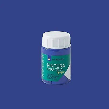La Pajarita  Pintura tejidos Tela opaca Azul ultramar