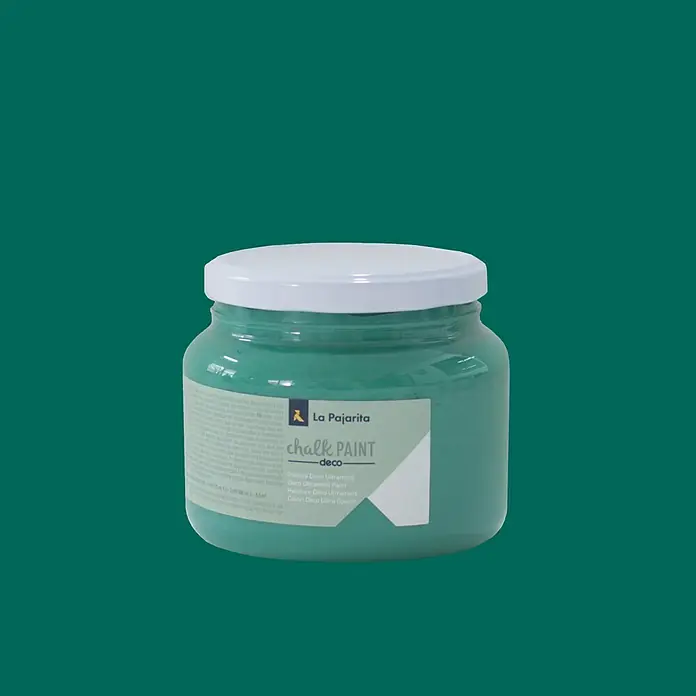 La Pajarita Pintura de tiza Chalk Paint - Piel de mar, 500 ml, Mate