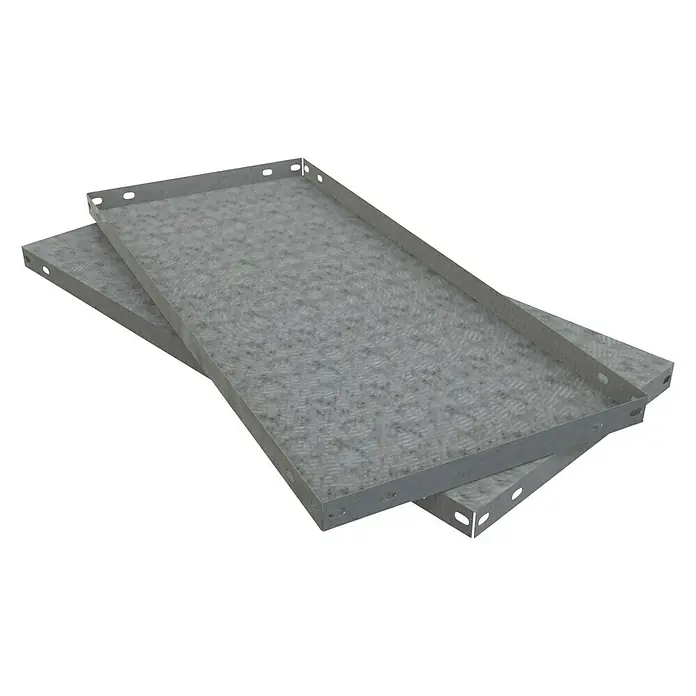 Simonrack Simonclassic Schwerlastregal-Metallboden - L x B: 80 x 30 cm, Metall