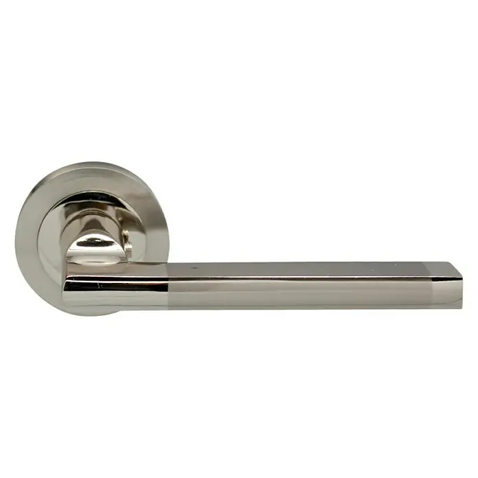 GDK Juego de manillas A01 668A - Apto para: Puertas de madera, Tornillos ocultos