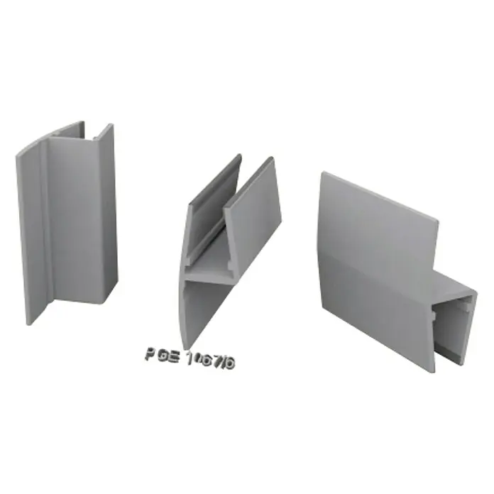 Perfil de sellado recto - L x An x Al: 200 x 1,02 x 2,55 cm