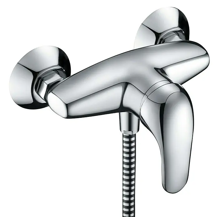 Cosmobath Halton Grifo monomando de ducha - Cromo, Brillante
