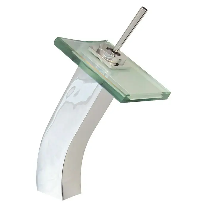 Rousseau Cristali Grifo de lavabo alto - Cromo