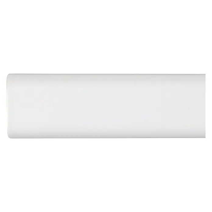 Barra para ropa - 1.000 x 250 x 15 mm, Blanco, Apto para: Armarios
