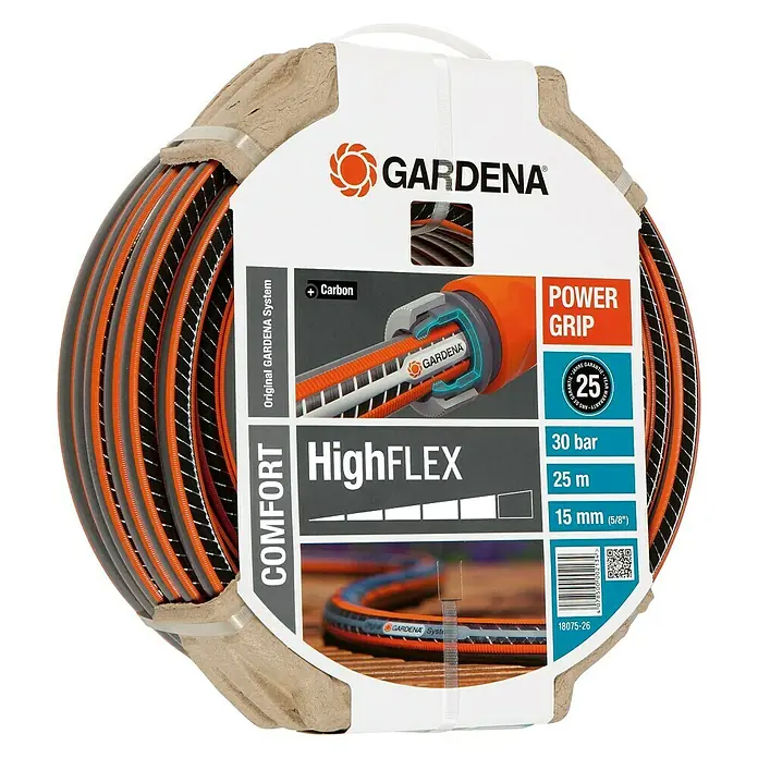 Gardena Manguera para jardín High Flex - Largo: 25 m, 15 mm
