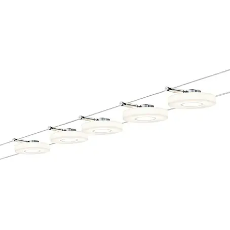 Paulmann  Sistema de sujeción para lámparas LED con cables tensados DiscLed