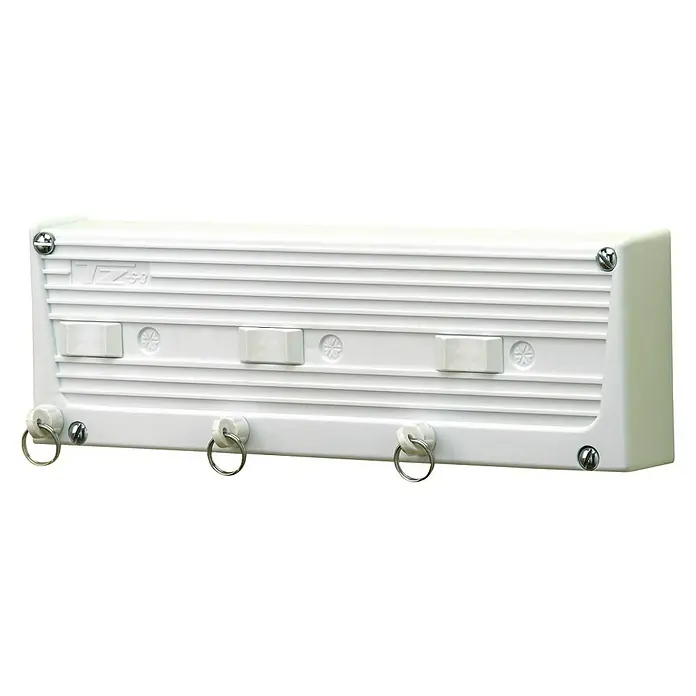 Tendedero de pared TZ S3 - Longitud cuerda de tender: 15 m, Blanco, Ancho: 29 cm