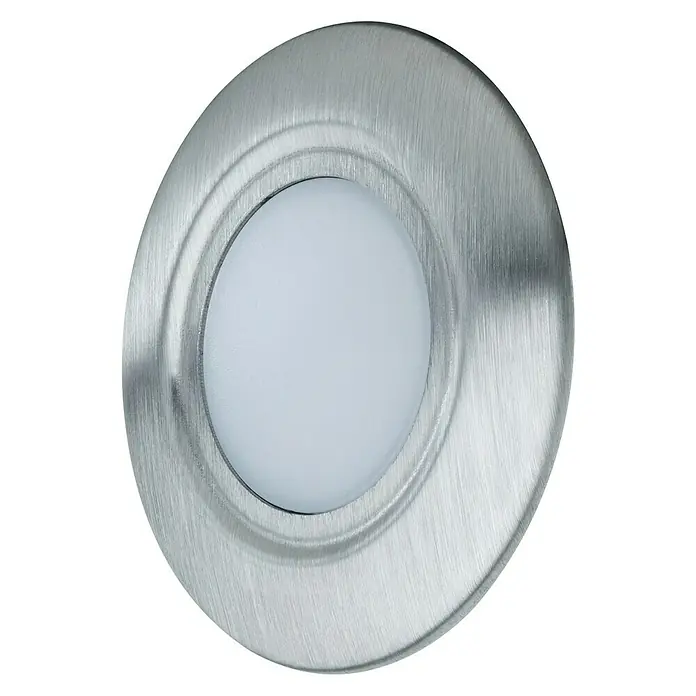 Paulmann Special Line Marco para foco empotrable LED - Acero inoxidable, Diámetro: 86 mm, IP65 - Vista frontal