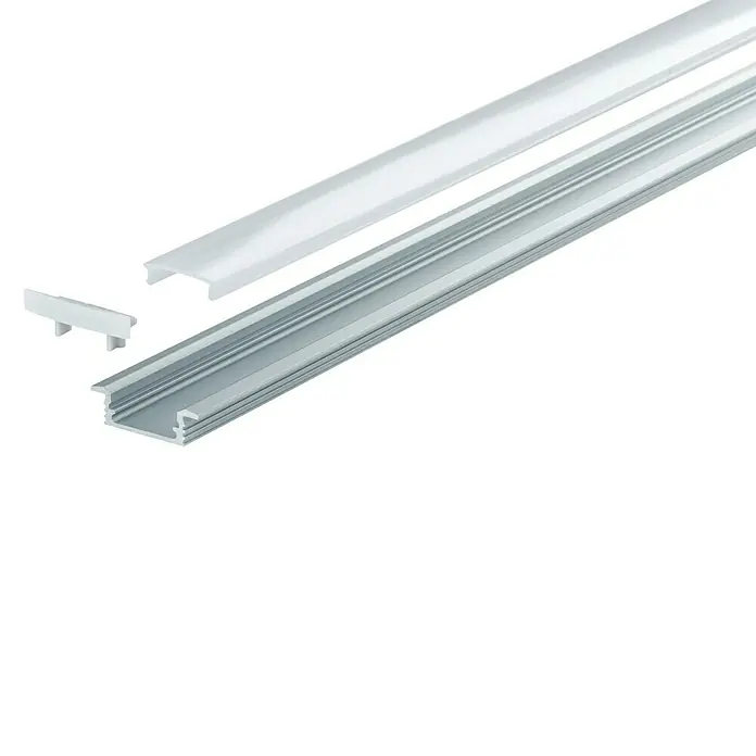 Paulmann Prijelazni profil s LED trakama - 1 m, Aluminij, Eloksirano - Živopisni prikaz