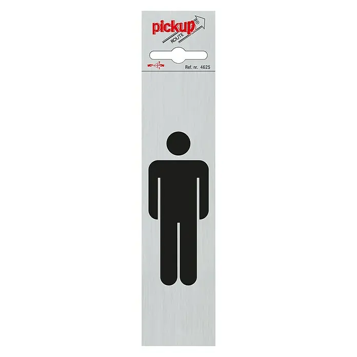 Pickup Pločica sa simbolom - Motiv: Gospoda, D x Š: 165 x 44 mm