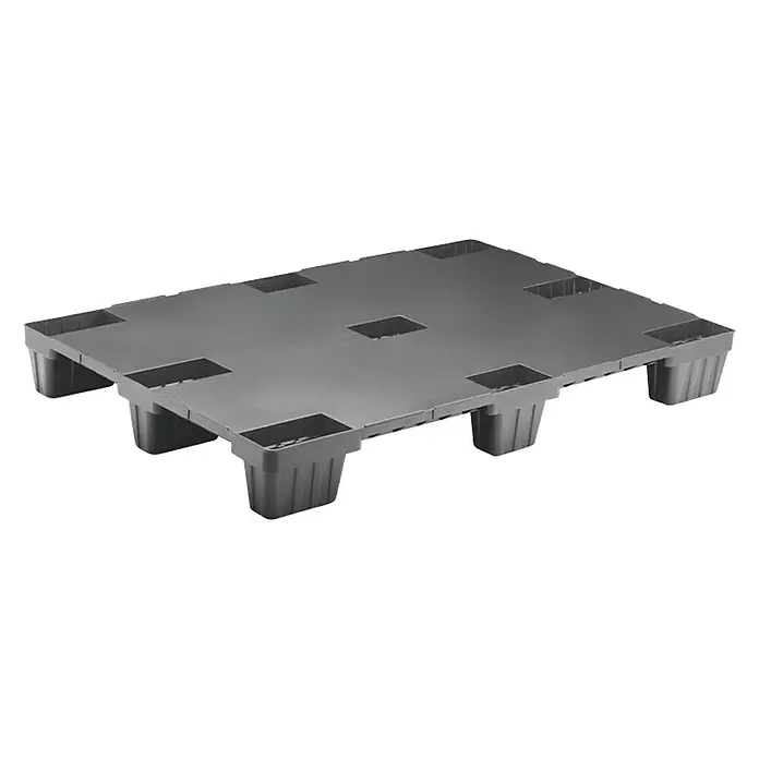Europalet de polipropileno NPT-1280-LE2 - L x An x Al: 120 x 80 x 14 cm