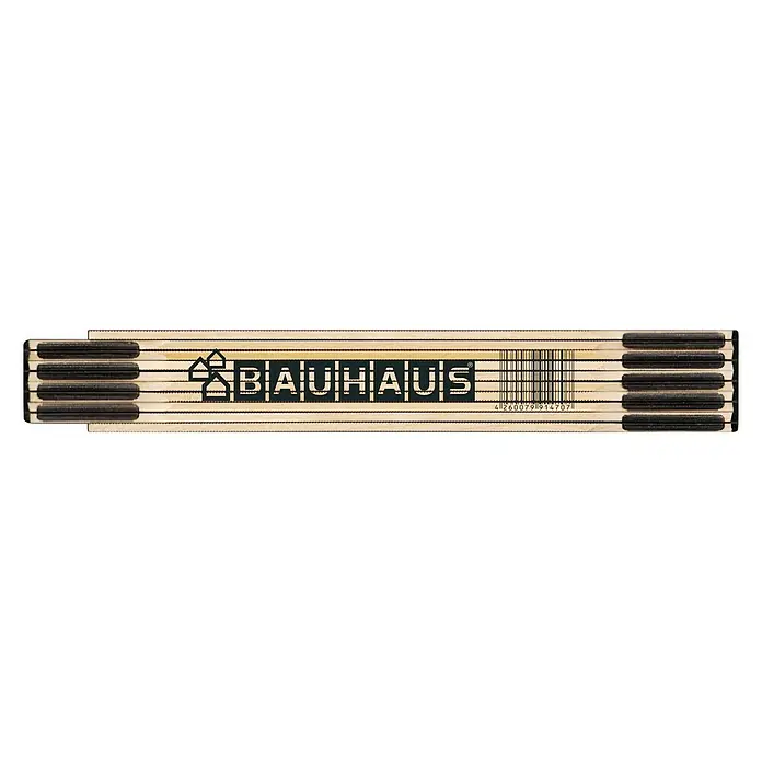 BAUHAUS Metro de madera Marratxí - Largo: 200 cm
