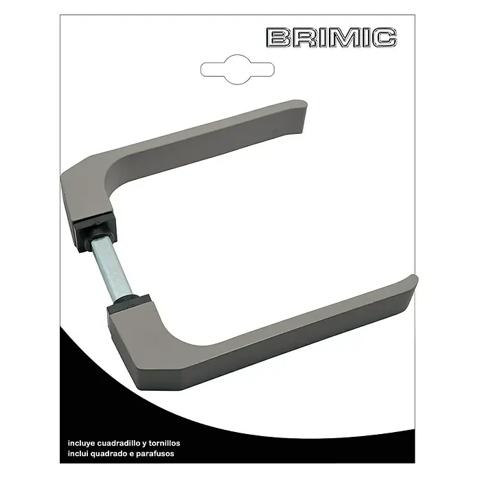 Micel Brimic Juego de manillas 702 - Largo: 12 cm, Plateado