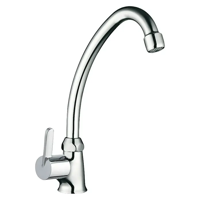 Clever Eno Grifo de cocina 1 agua - Cromo, Brillante, Caño alto