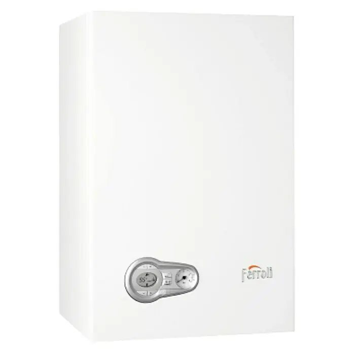 Ferroli Caldera Bluehelix Pro 25C GN - Display multifunción, 27 kW, Capacidad: 8 l