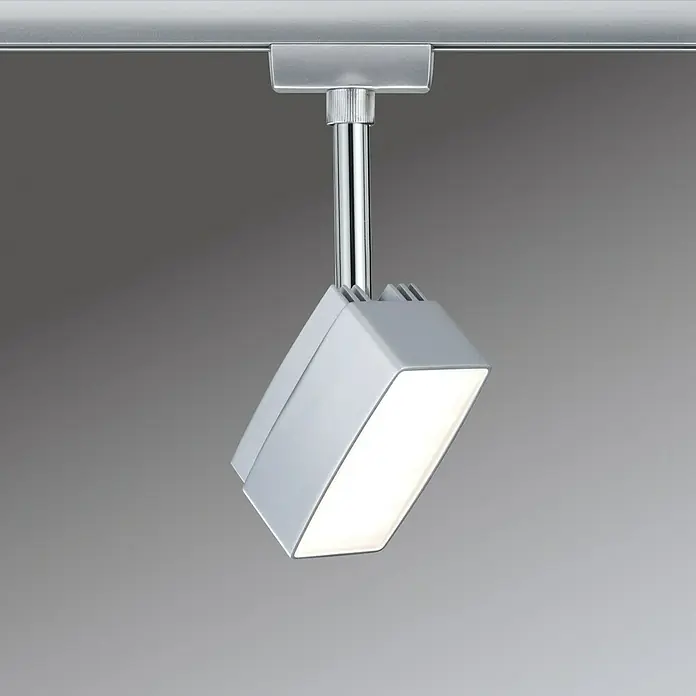 Paulmann URail LED-Leuchte Pedal - 5 W, Chrom matt, L x B x H: 5 x 4,8 x 17,5 cm - Anwendungsbeispiel