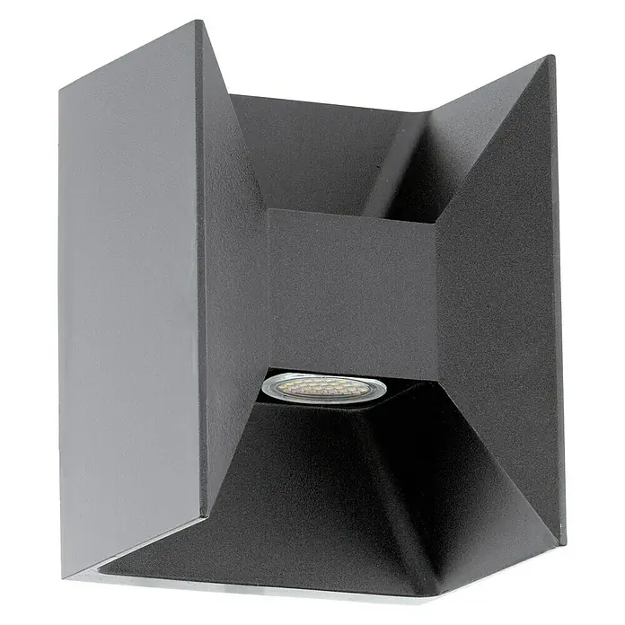 Eglo LED-Außenwandleuchte Morino - 5 W, Anthrazit, IP44