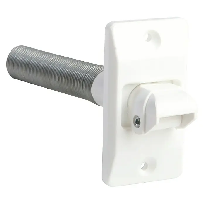 Polea para persiana - Blanco, Anchura de la correa: 14 mm