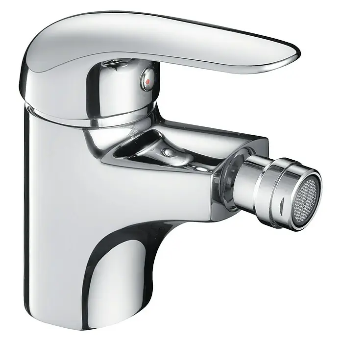 Cosmobath Halton Grifo monomando de bidé - Cromo, Brillante