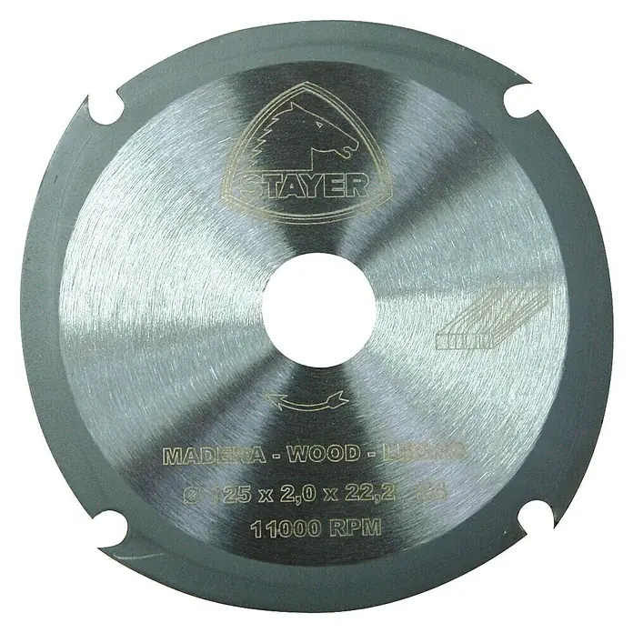 Stayer Disco de corte - Diámetro disco: 125 mm, Apto para: Madera