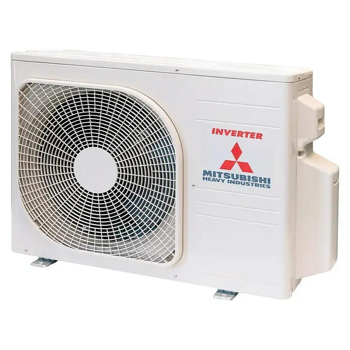 Mitsubishi Aire acondicionado Inverter 2x1 SCM-ZM - Potencia frigorífica máx. por unidad en BTU/h: 11.942 BTU/h, Potencia calorífica máx. por equipo en BTU/h: 13.648 BTU/h, Espacios hasta 20 m² y 25 m²