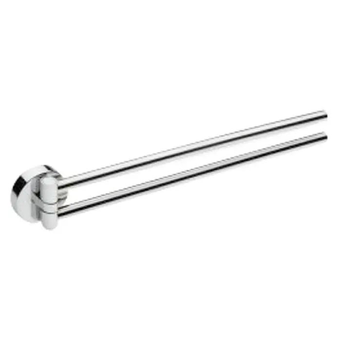 Tatay Design Toallero de barra - Ancho: 37,7 cm, Cromo, Brillante