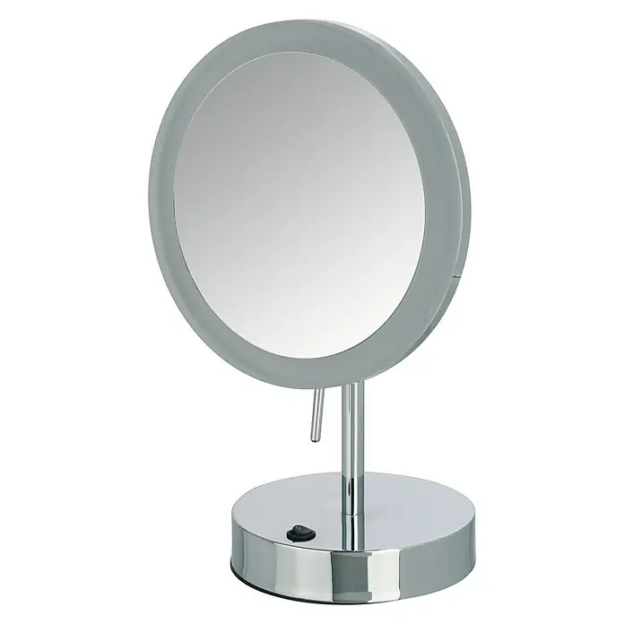 Wenko Espejo cosmético Aura - Aumento: x 5, Diámetro: 20 cm
