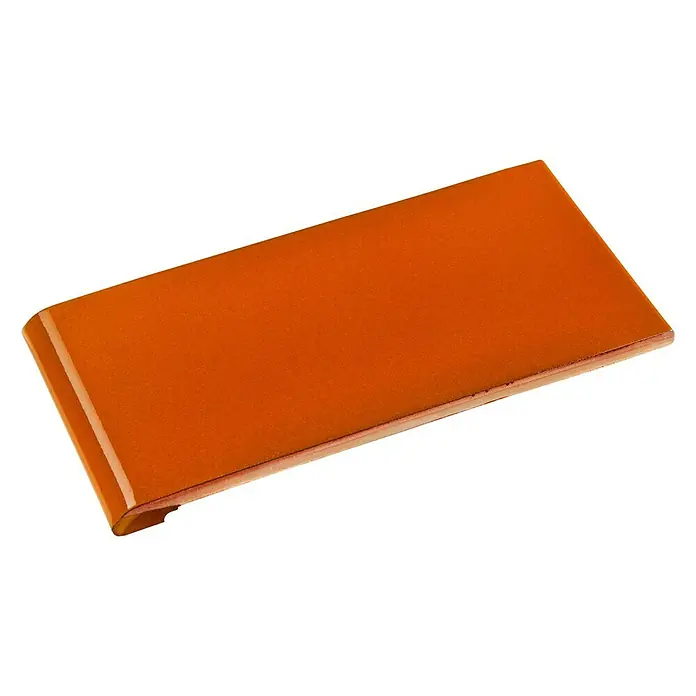 BHS Cataluña Baldosa decorativa Vierteaguas - 14 x 28 cm, Rojo