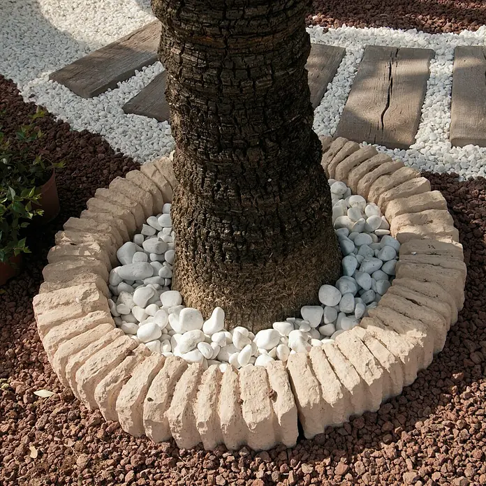 Cerco para árboles Tostado - Diámetro: 100 cm - 70 cm