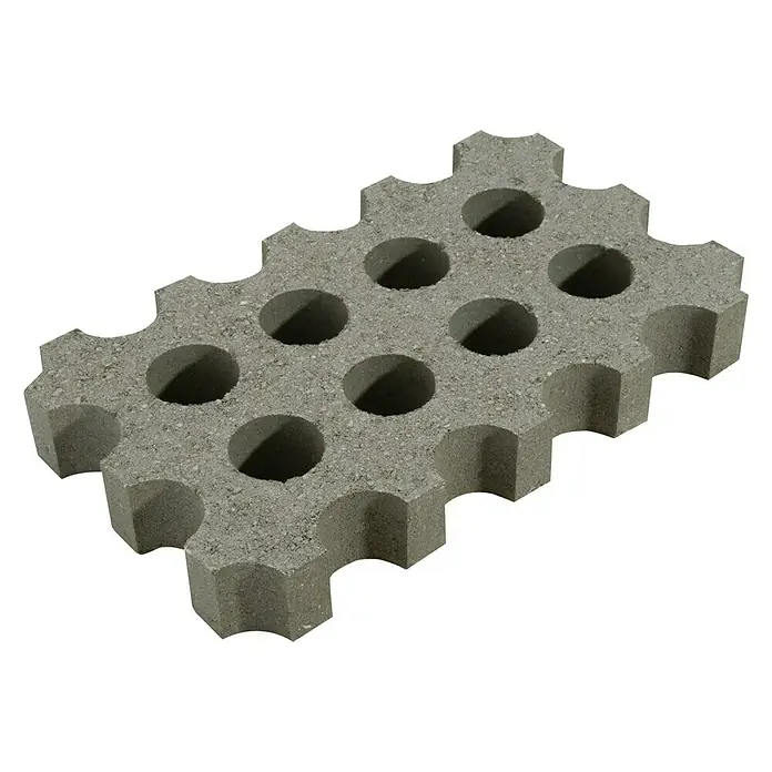 Adoquín para jardín - 60 x 36 x 8 cm, Gris, Hormigón