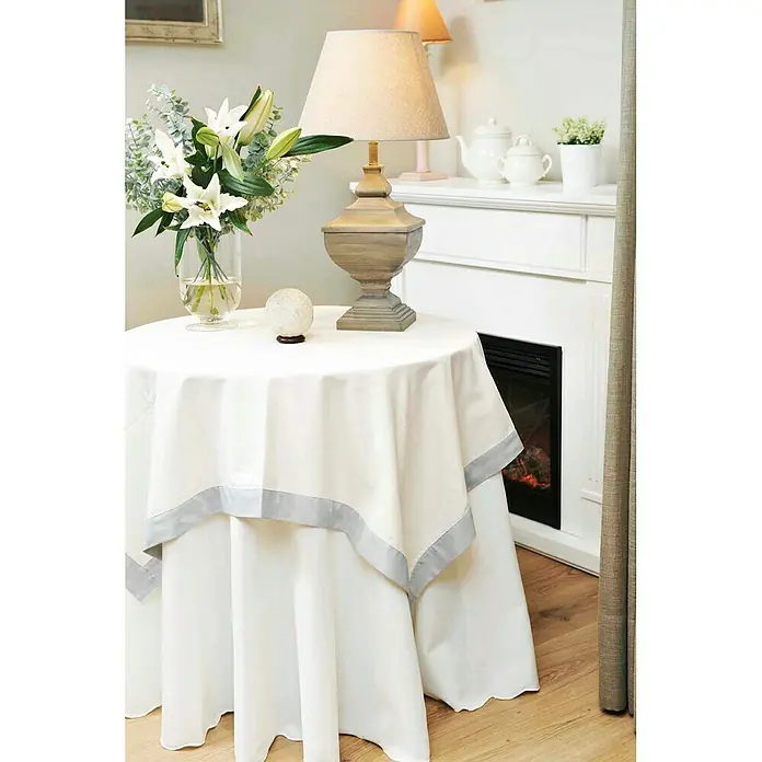Mesa Camilla redonda de 90 - 75 x 90 cm
