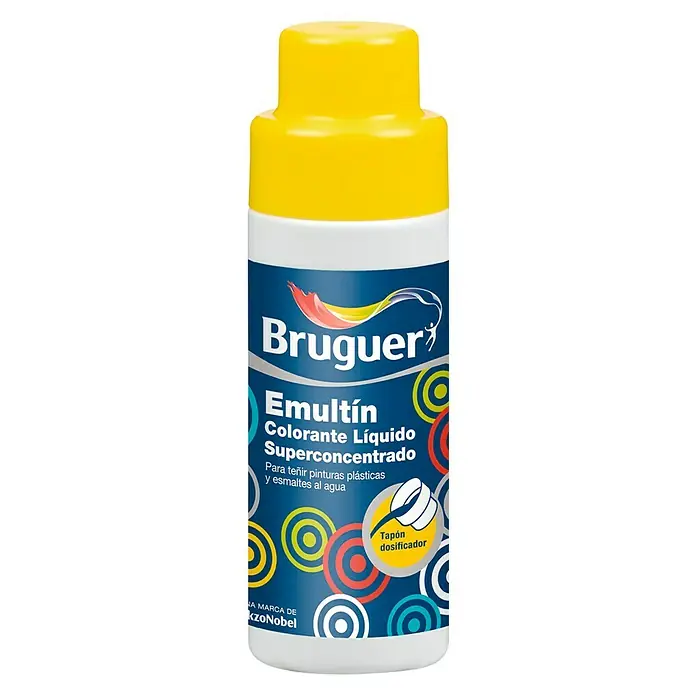 Bruguer Colorante Emultín - Amarillo dorado amistoso, 50 ml