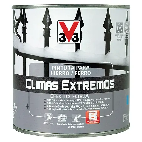 V33  Esmalte para metal Climas Extremos Efecto Forja