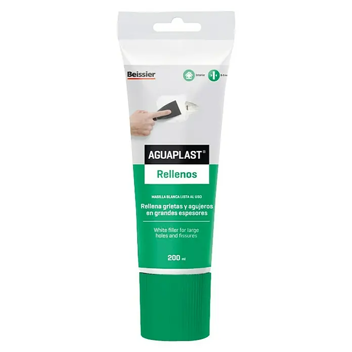 Beissier Aguaplast Masilla Rellenos - Blanco, 200 ml