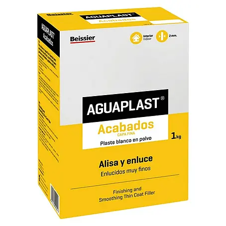 Beissier Aguaplast Plaste en polvo Acabados