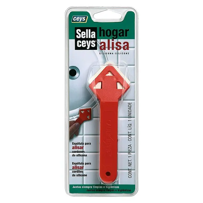Ceys Espátula para juntas de silicona Alisa - Plástico