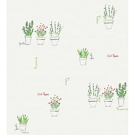 Visillo para ventana Garden